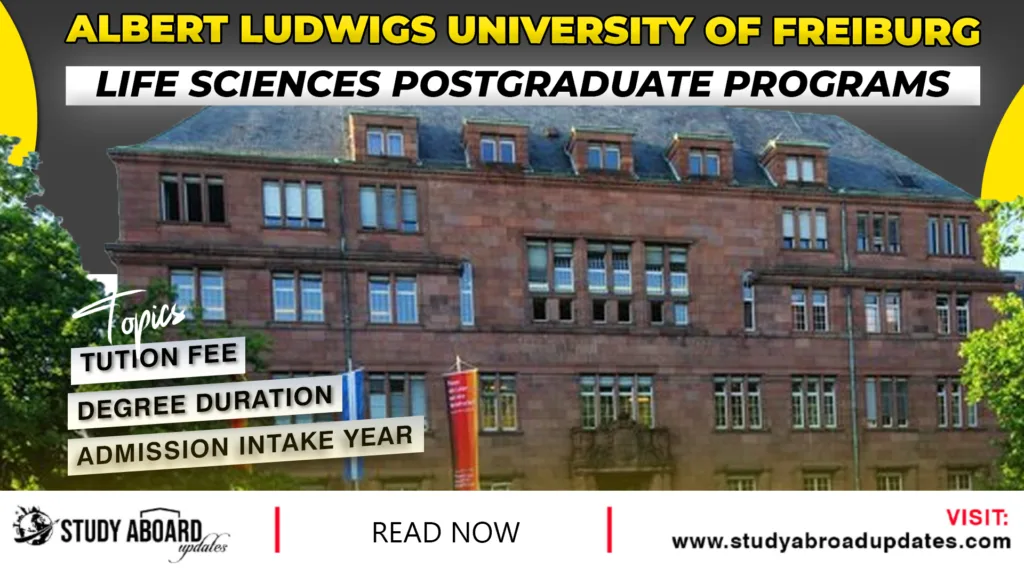 Life Sciences Postgraduate