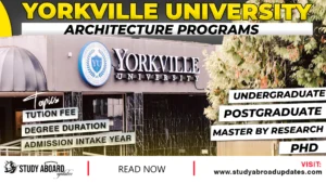 Yorkville University Architecture Programs