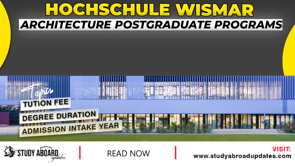 Architecture Postgraduate