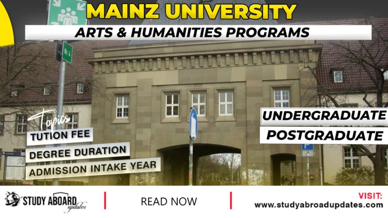 Arts & Humanities