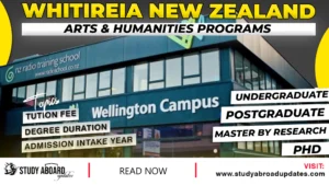 Whitireia New Zealand Arts & Humanities Programs
