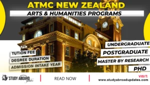 ATMC New Zealand Arts & Humanities Programs