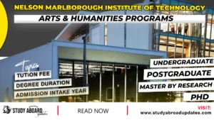 Nelson Marlborough Institute of Technology Arts & Humanities Programs