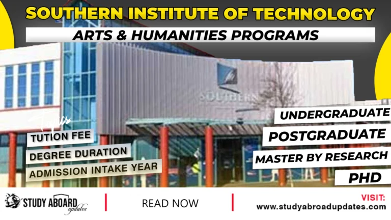 Southern Institute of Technology Arts & Humanities Programs