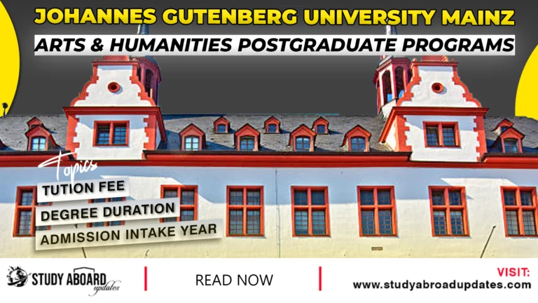 Arts & Humanities Postgraduate