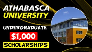 Athabasca University scholarships for international students