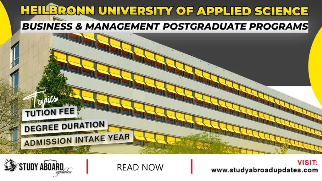 Business & Management Postgraduate