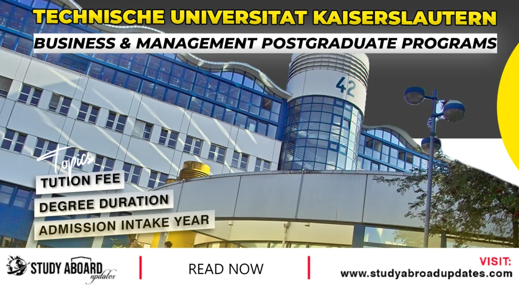 Business & Management Postgraduate