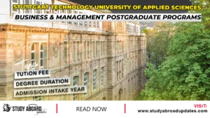 Business & Management Postgraduate