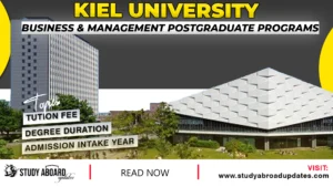 Business & Management Postgraduate