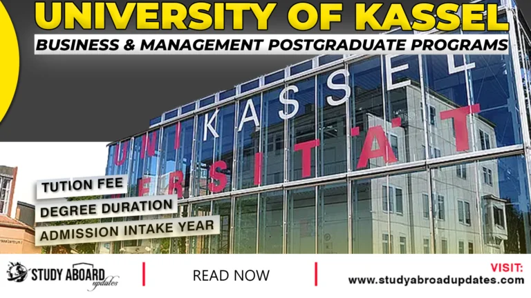 Business & Management Postgraduate