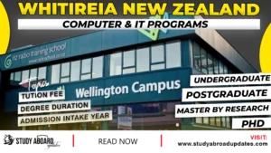 Whitireia New Zealand Computer & IT Programs