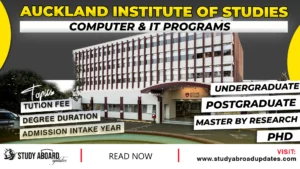Auckland Institute of Studies Computer & IT Programs