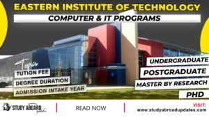 Eastern Institute of Technology Computer & IT Programs