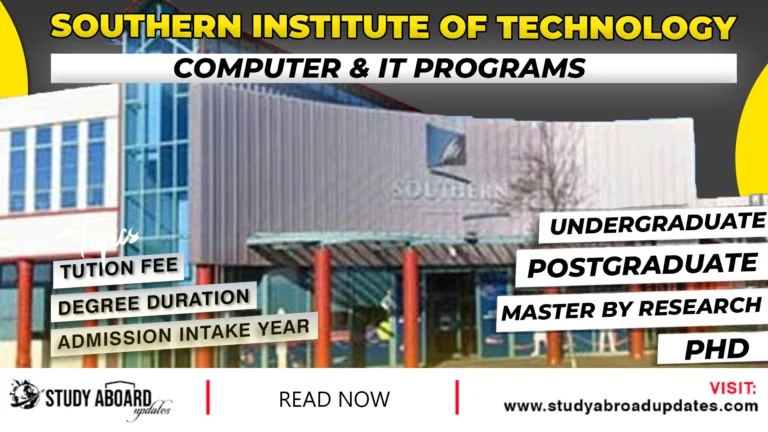 Southern Institute of Technology Computer & IT Programs