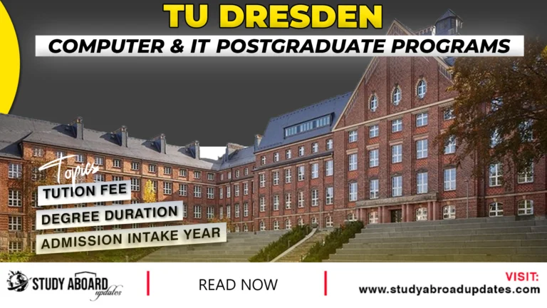 Computer & IT Postgraduate
