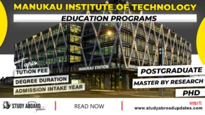 Manukau Institute of Technology Education Programs