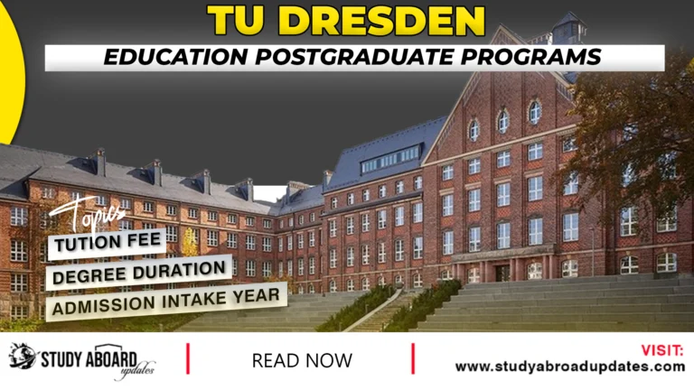 Education Postgraduate