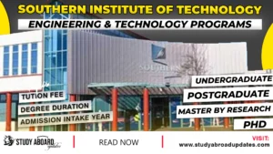 Southern Institute of Technology Engineering & Technology Programs