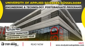 Engineering & Technology Postgraduate