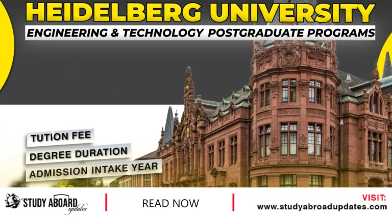 Engineering & Technology Postgraduate