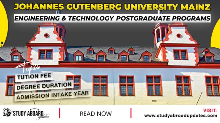 Engineering & Technology Postgraduate