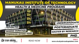 Manukau Institute of Technology Health & Medicine Programs