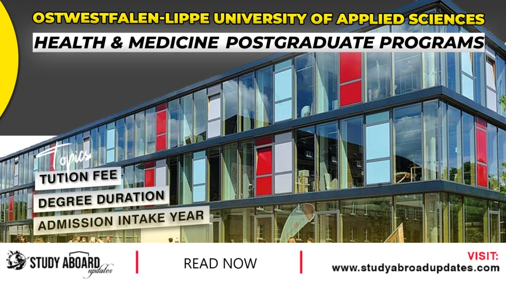 Health & Medicine Postgraduate