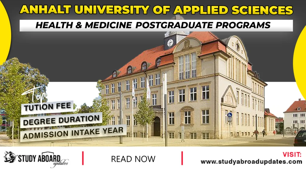 Health & Medicine Postgraduate