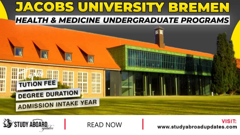 Health & Medicine Undergraduate