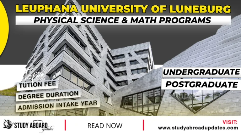 Physical Science & Math