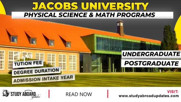 Physical Science & Math