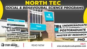 NorthTec Social & Behavioural Science Programs