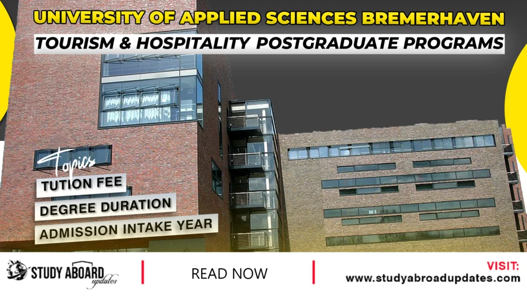 Tourism & Hospitality Postgraduate