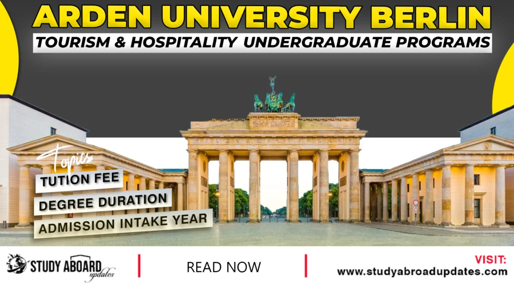 Tourism & Hospitality Undergraduate