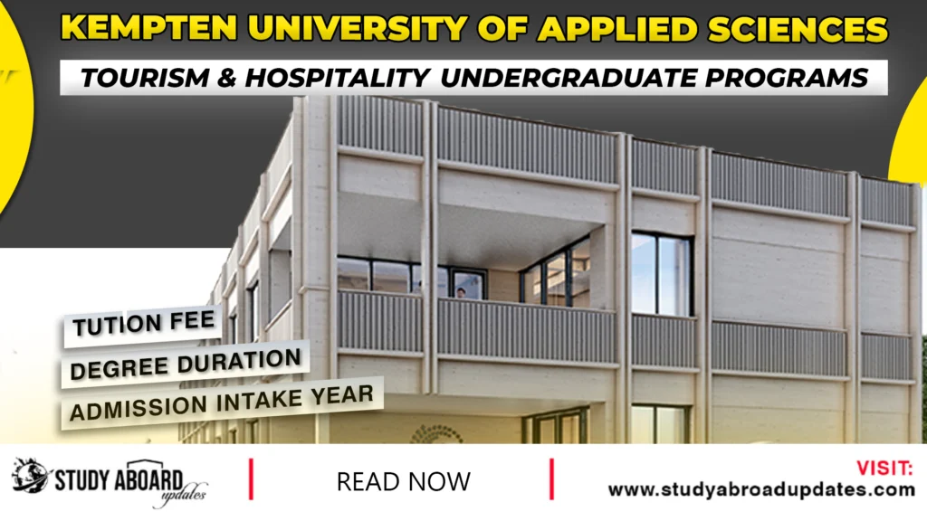 Tourism & Hospitality Undergraduate