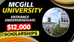 McGill University scholarships