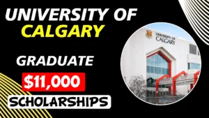 University of Calgary graduate scholarships for international students