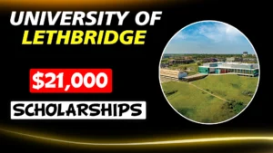 University of Lethbridge scholarships