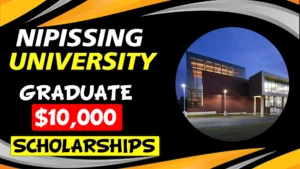 Nipissing University graduate scholarships