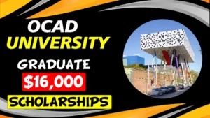 OCAD University Graduate Scholarships