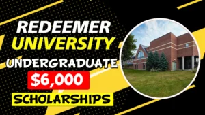 Redeemer University Scholarships