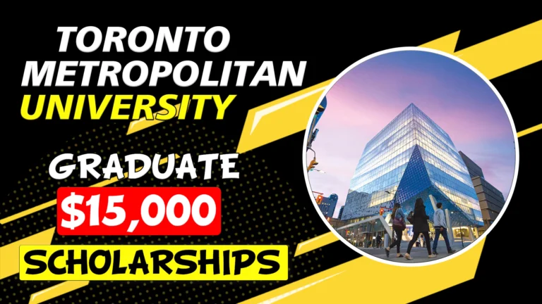 Toronto Metropolitan University graduate Scholarships