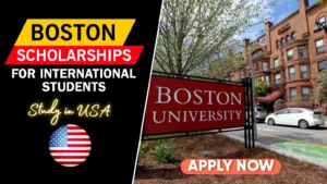 Boston Scholarships for international students