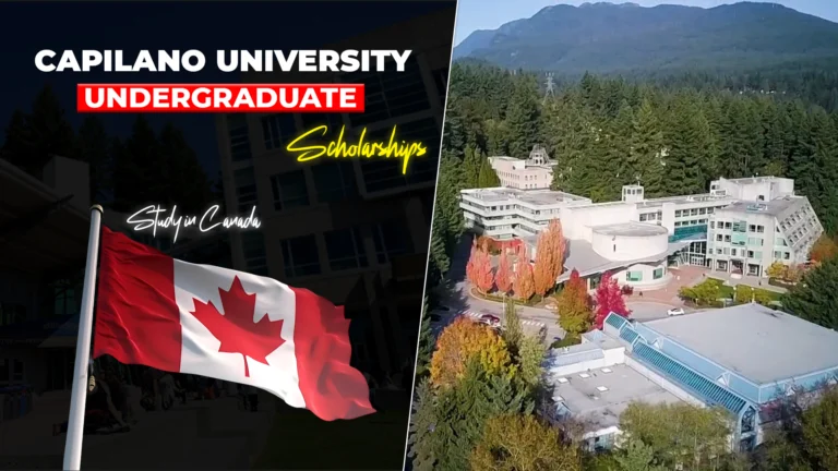 Capilano University scholarships for undergraduates