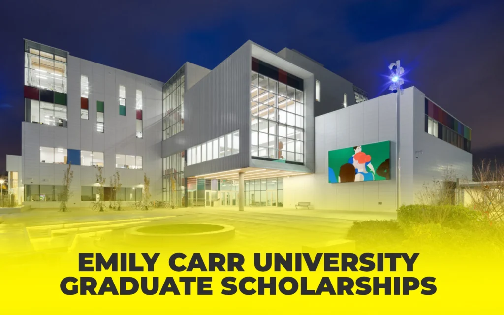 Emily Carr University graduate scholarships
