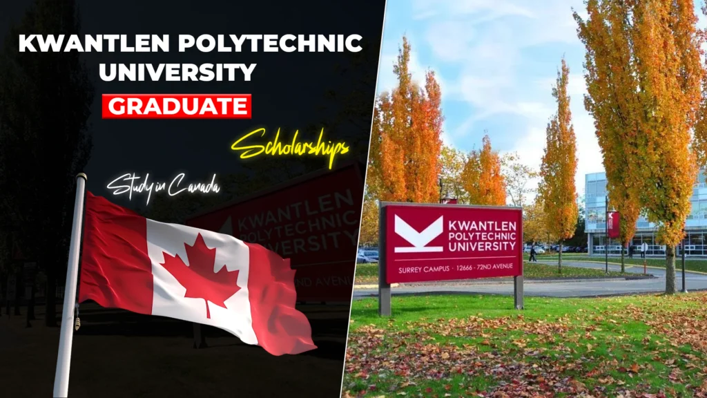 Kwantlen Polytechnic University graduate scholarships