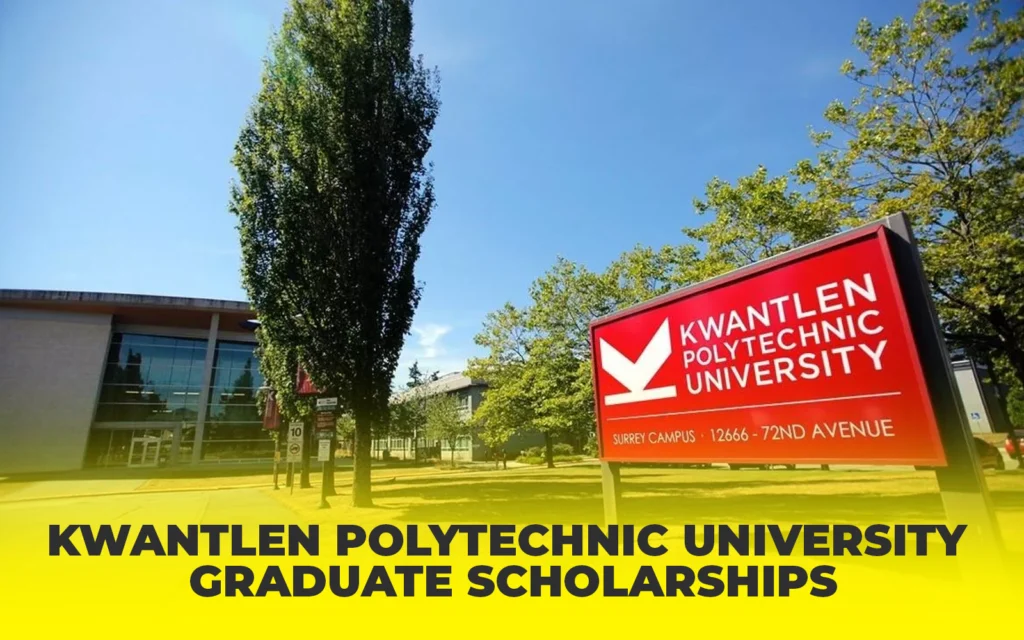 Kwantlen Polytechnic University graduate scholarships