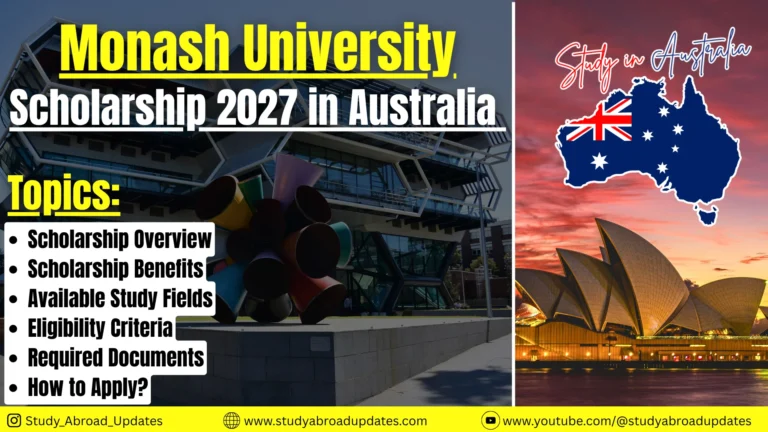Monash University scholarship