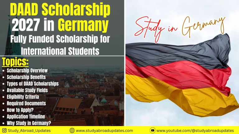 DAAD Scholarship 2027 in Germany